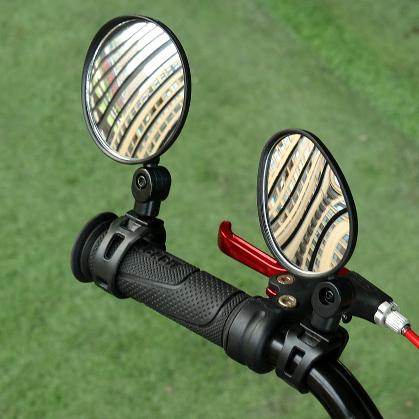 Miroir de Vélo pour Guidon Réglable à 360° Vision Arrière Optimale Sécurité en Circulation Urbaine VTT Route | Koossa