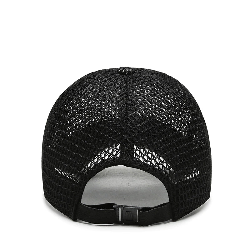Lightweight Breathable Mesh Baseball Cap — Adjustable Snapback Summer Hat for Outdoor Activities | Koossa