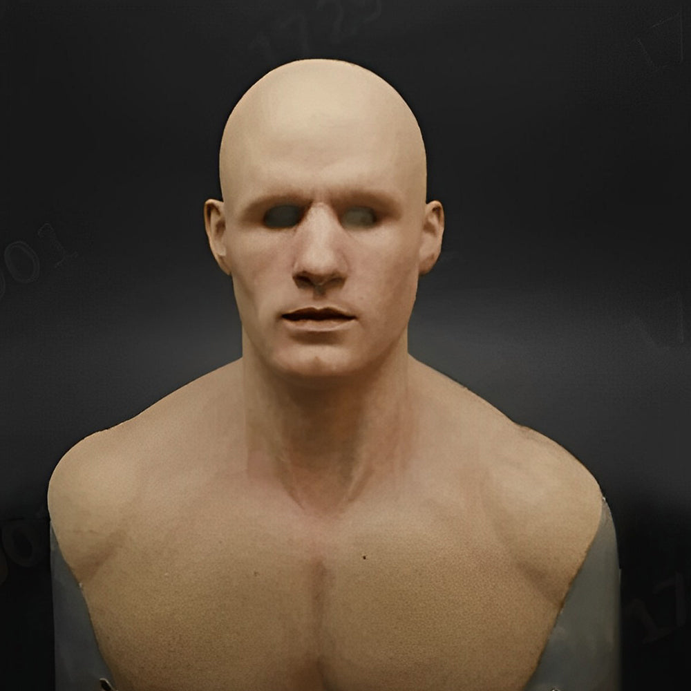 Full Head Character Mask with Hair Realistic Latex Halloween Costume Mask for Adults Cosplay Party Theater Old Man Woman Santa Claus Witch | Lonoma