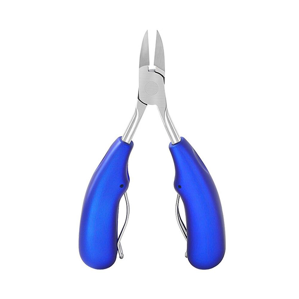 Ciseaux à ongles d'orteils en acier inoxydable lames courbes grip antidérapant pédicure professionnelle | Koossa