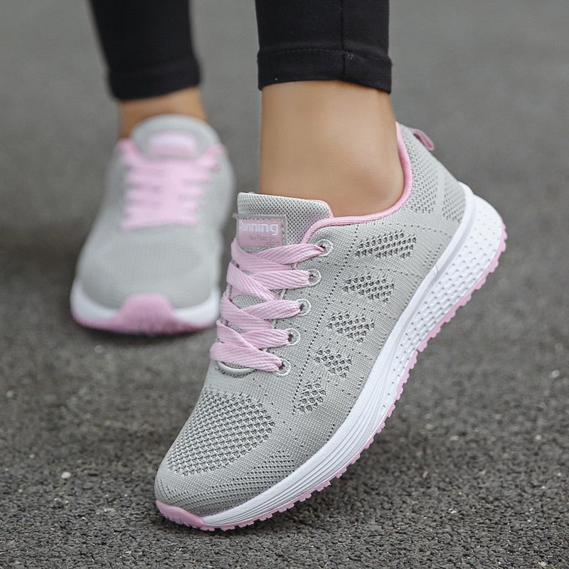 Women's Mesh Trainers | Lightweight Breathable Running Shoes for Active Days | Koossa