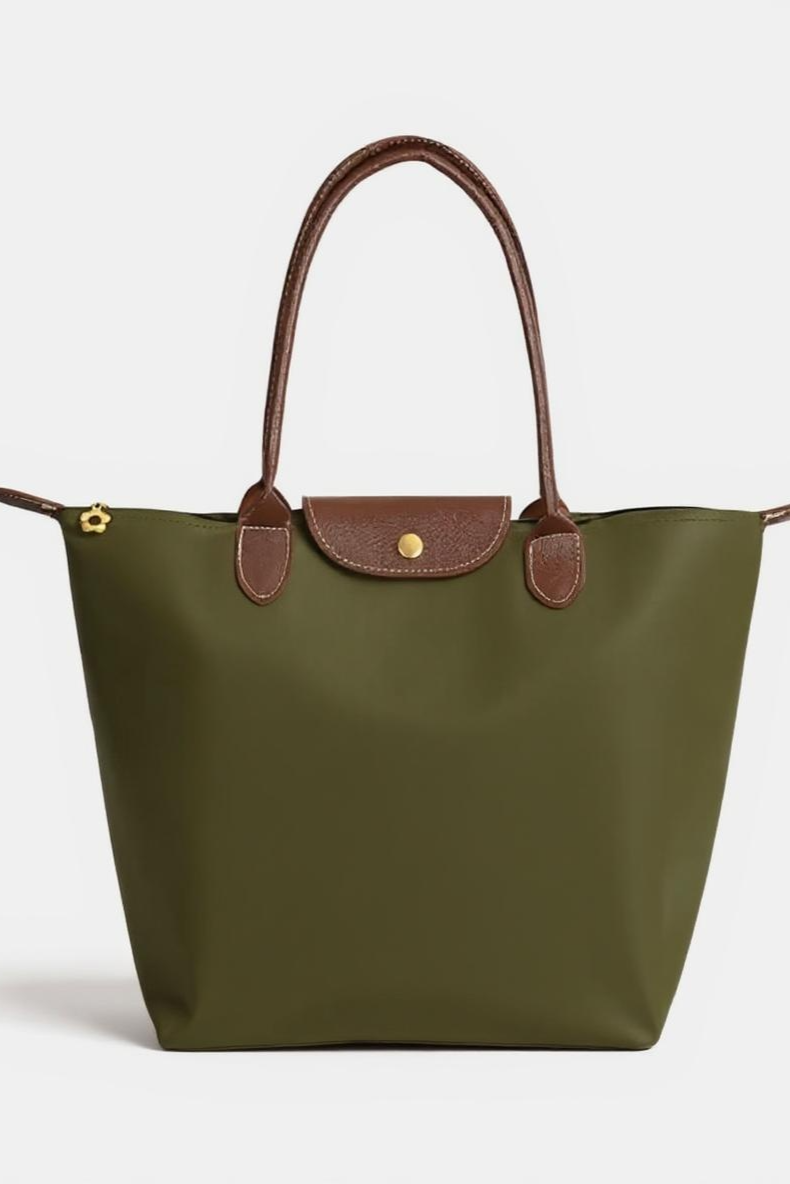 Structured Top Handle Tote Bag in Classic Colours for Everyday Elegance | Koossa