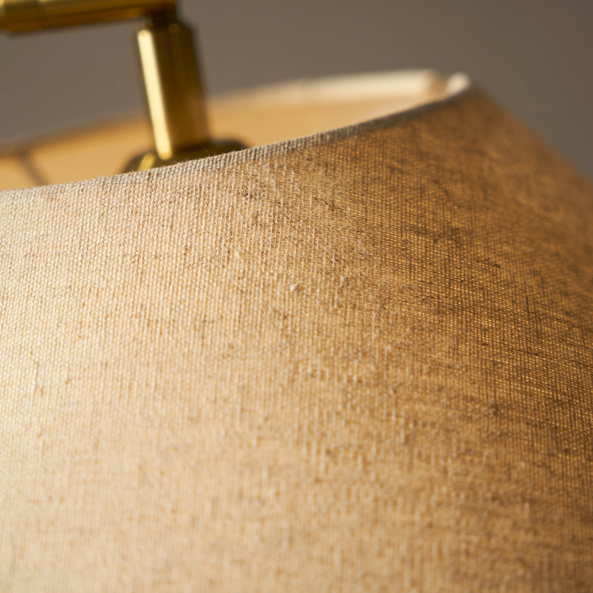 Double Fabric Shade Floor Lamp with Wood & Metal Stand 61 in Tall Statement Lighting for Living Room Bedroom Modern Ambient Uplight | Lonoma