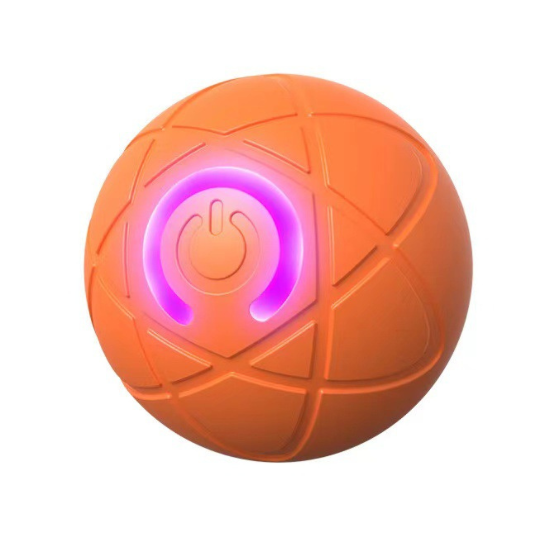 Dog Toy Ball Interactive LED Self-Rolling Motion Activated Indoor Automatic Pet Chaser Game | Koossa