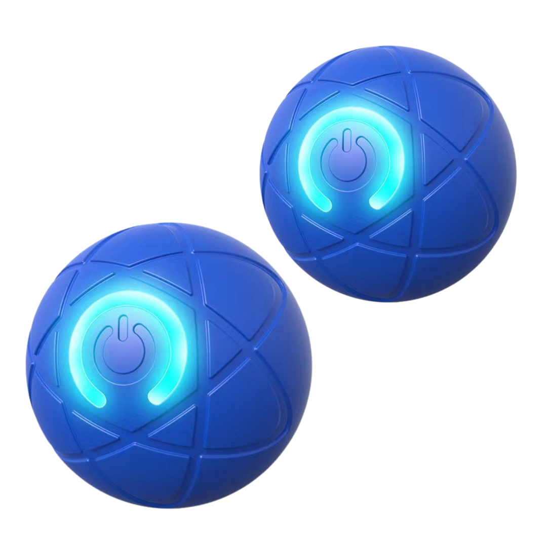 Dog Toy Ball Interactive LED Self-Rolling Motion Activated Indoor Automatic Pet Chaser Game | Koossa