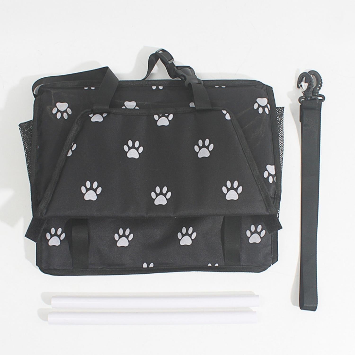 Dog Car Seat Booster Waterproof Oxford Anti-Slip Small Medium Dogs Travel Safety Seat Belt Strap Elevated Pet Car Seat Protector | Koossa