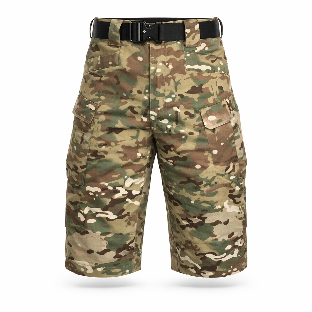 Men's Cargo Shorts — Practical Casual Shorts with Multiple Pockets for Everyday Comfort & Outdoor Adventures | Koossa