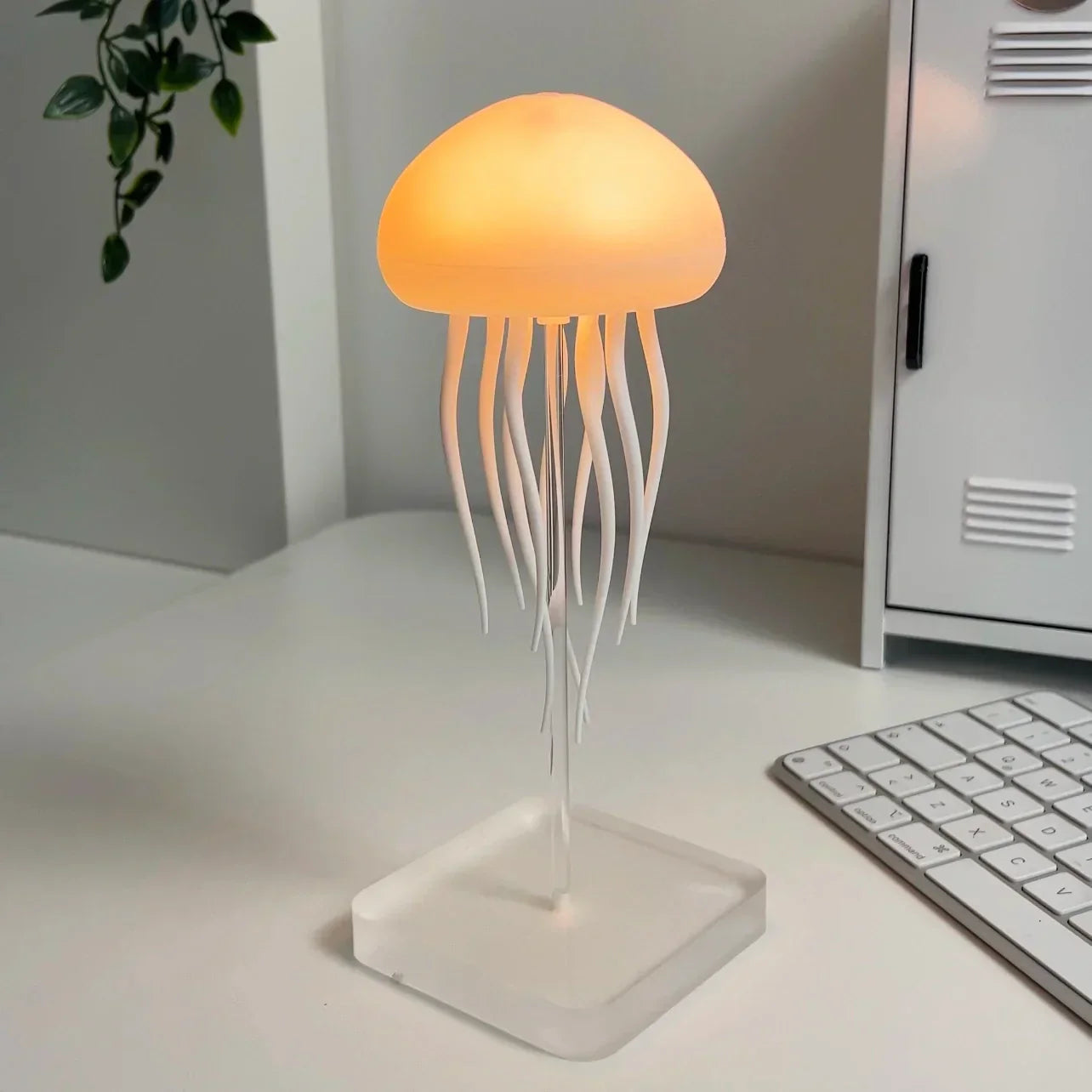 Lampe aquarium à méduses flottantes LED multicolore décorative apaisante pour ambiance relaxante et repos | Koossa