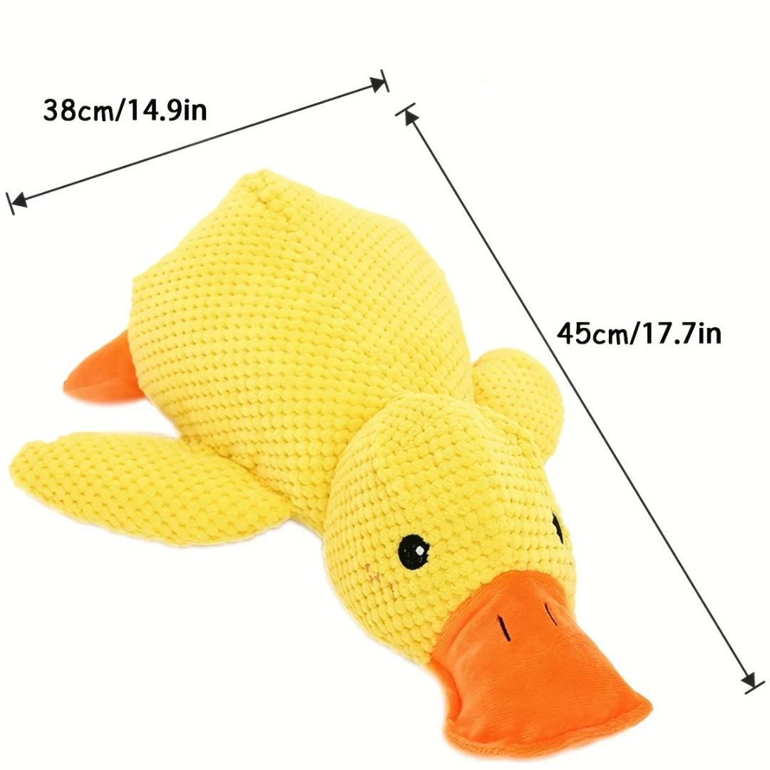 Dog Plush Toy Crinkle Soft Calming Comfort Toy Durable One Size Puppy Adult Dog Cuddle Play Toy Indoor Relaxation | Koossa