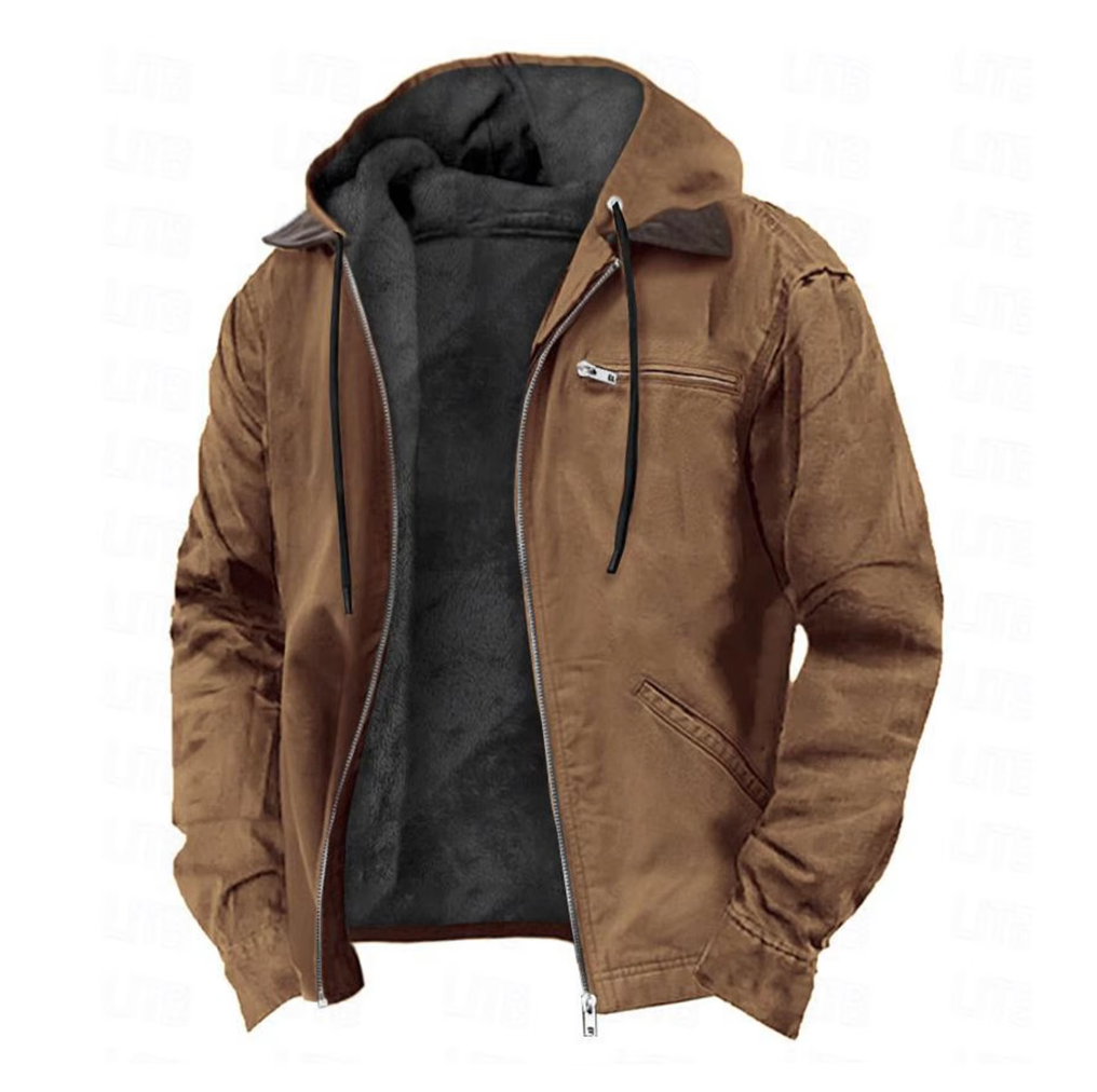 Men's Hooded Autumn Jacket — Versatile Casual Outerwear for Everyday Wear & Weekend Adventures | Koossa