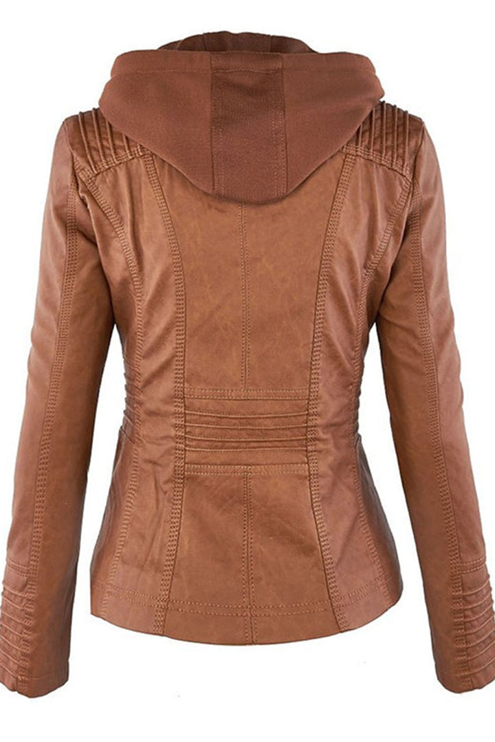 Women's Hooded Zip Winter Coat — Tailored Outerwear for Cold Weather Dressing & Urban Layering | Koossa