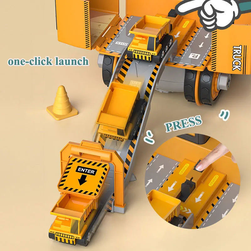 Take-Apart Truck Toy Set with Electric Screwdriver for Kids Ages 3+ | STEM Building Vehicle, Construction Toy for Toddlers & Preschoolers | Lonoma