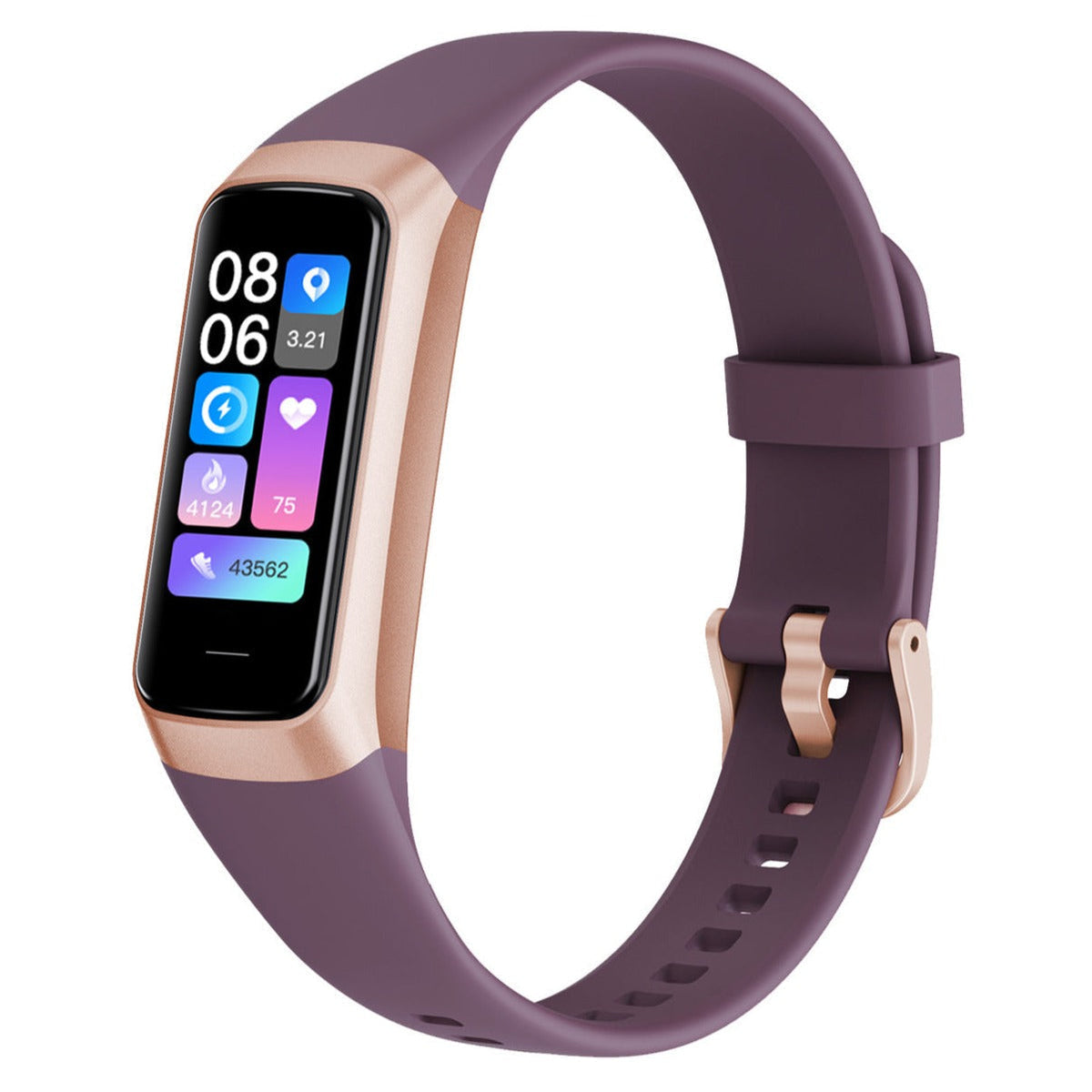 Kids Fitness Tracker Watch with Heart Rate Monitor, Step Counter & Sleep Tracking, Silicone Activity Band for Boys & Girls Ages 5-12 | Lonoma