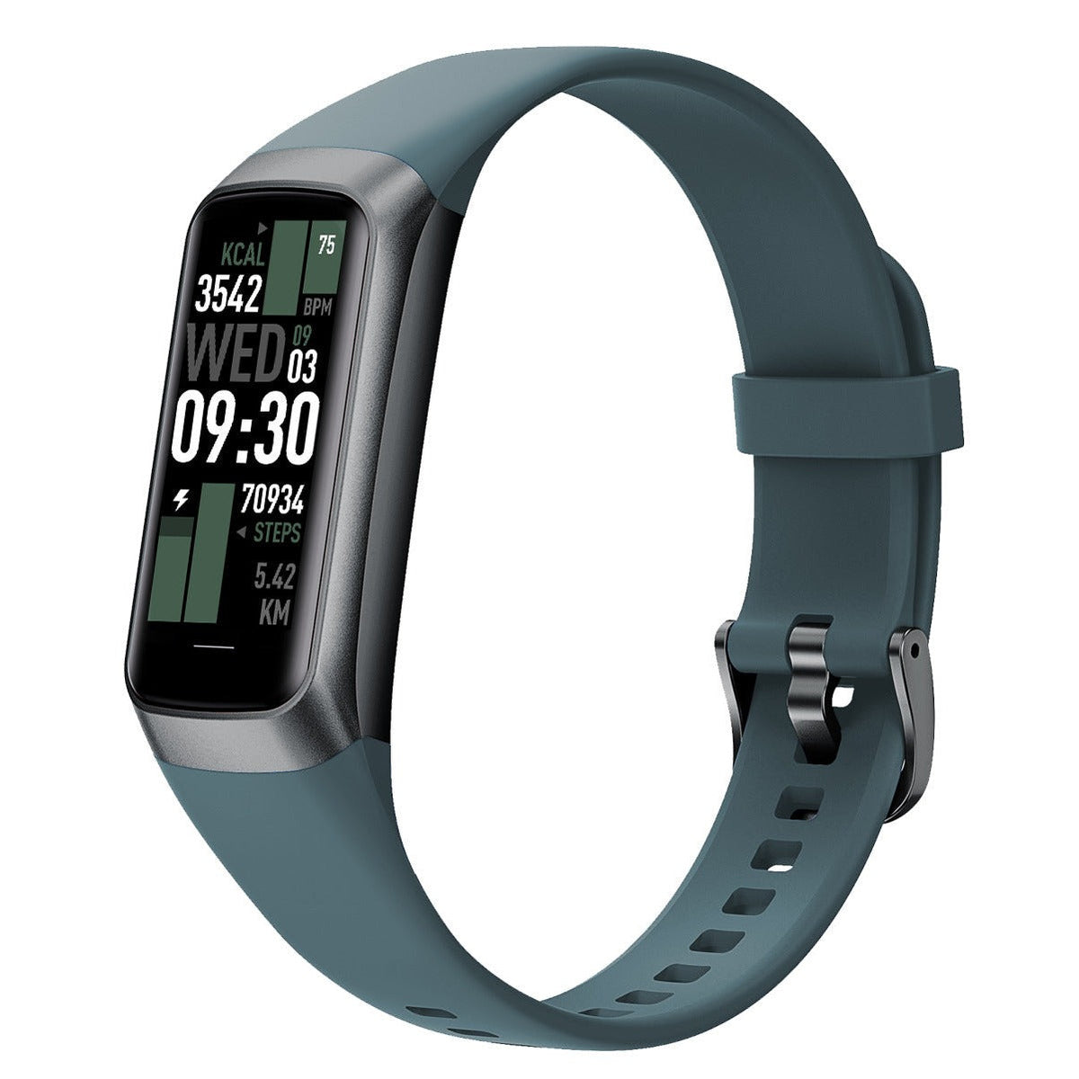 Kids Fitness Tracker Watch with Heart Rate Monitor, Step Counter & Sleep Tracking, Silicone Activity Band for Boys & Girls Ages 5-12 | Lonoma