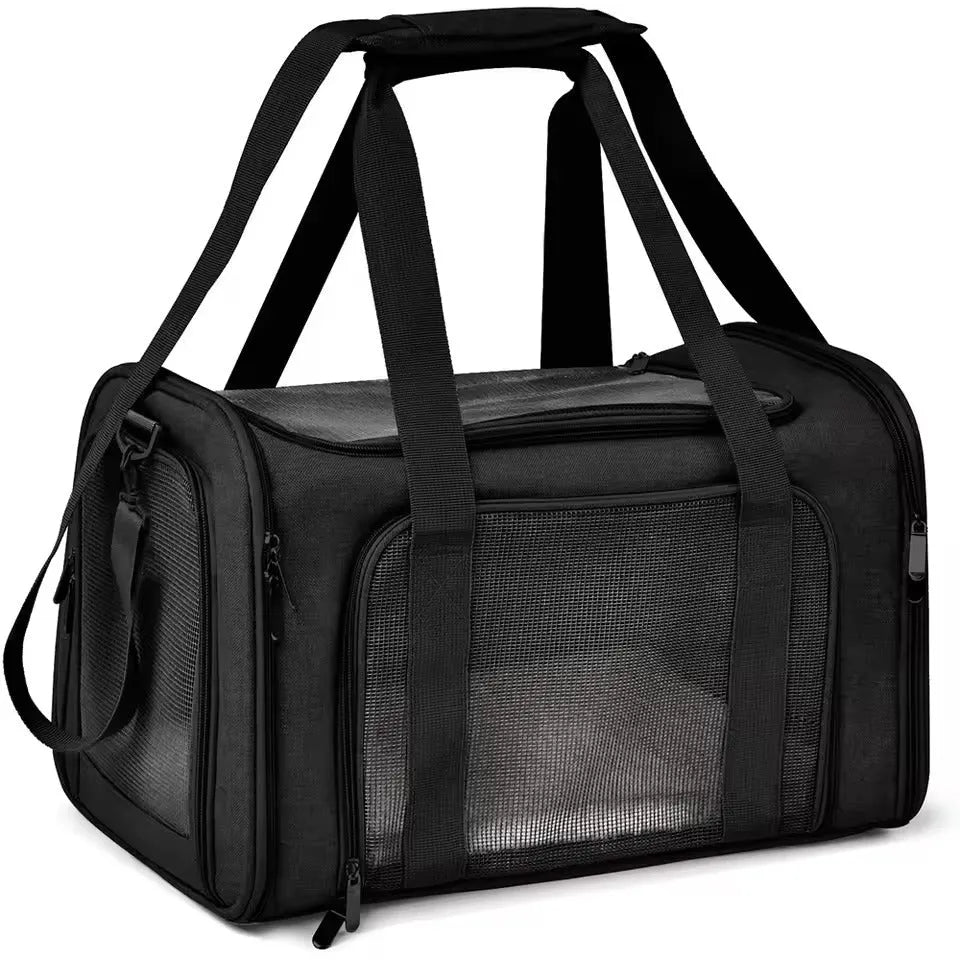 Pet Carrier Bag Airline Approved Small Medium Dog Cat Travel Soft-Sided Ventilated Shoulder Strap Portable | Koossa