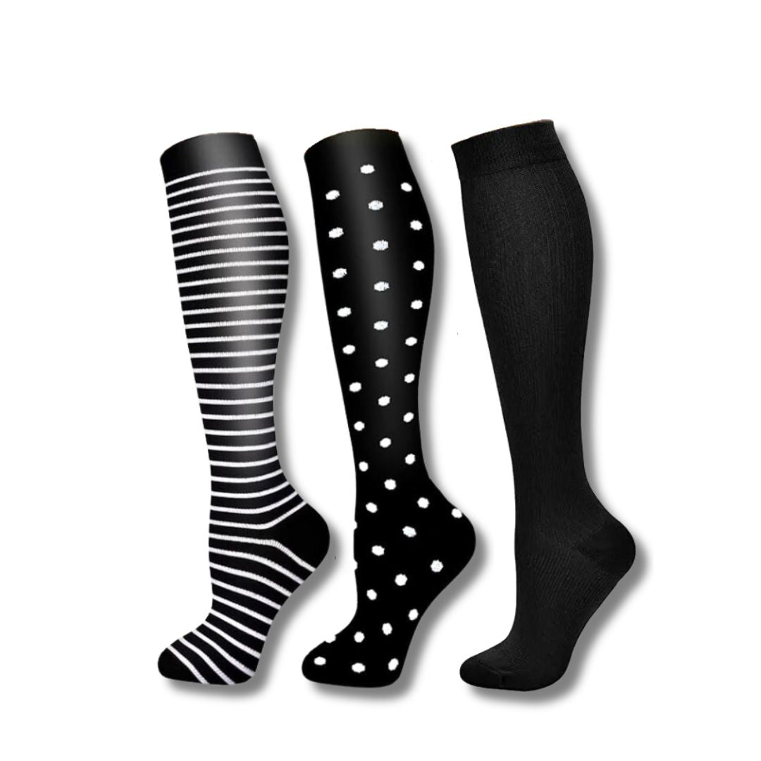Women's Compression Socks — Supportive Knee-High Socks for Circulation & Comfort All Day | Koossa