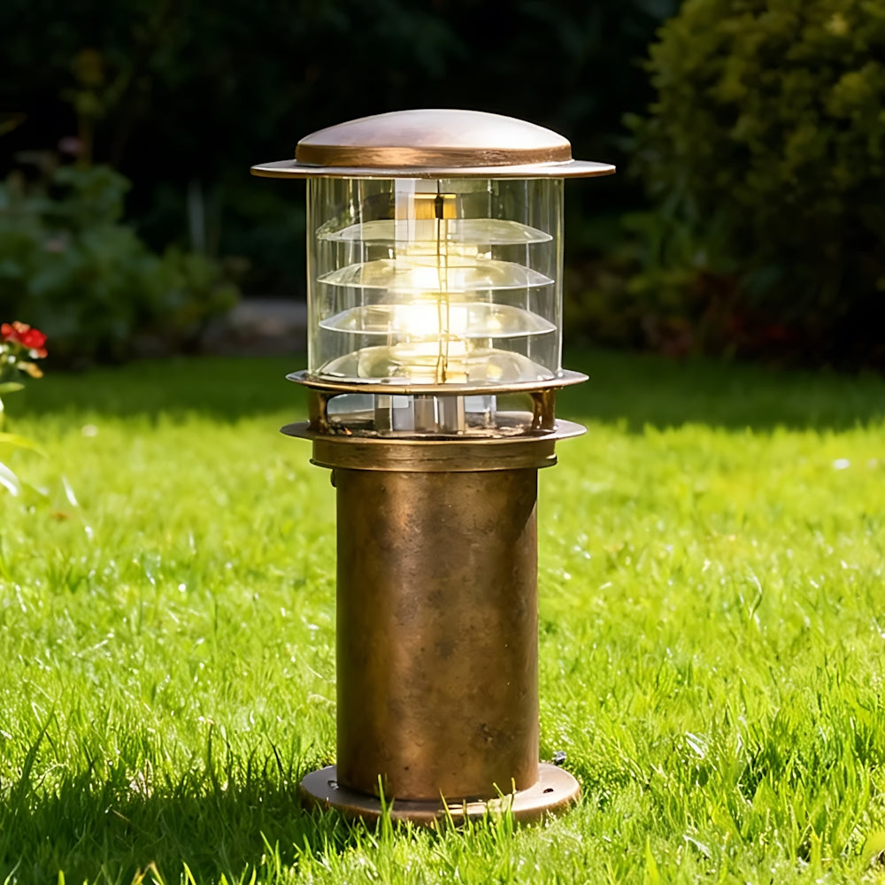 Borne extérieure aluminium éclairage allée jardin IP65 anthracite bronze moderne terrasse villa design intemporel | Koossa
