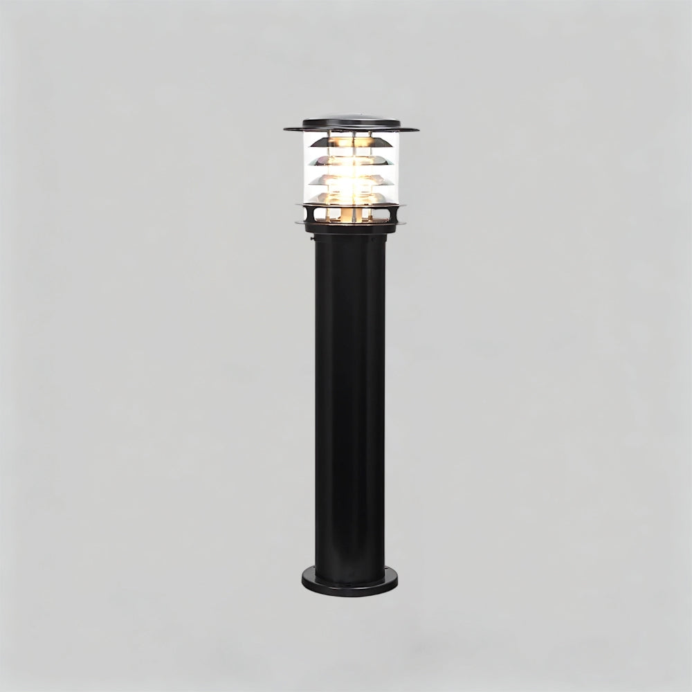 Borne extérieure aluminium éclairage allée jardin IP65 anthracite bronze moderne terrasse villa design intemporel | Koossa