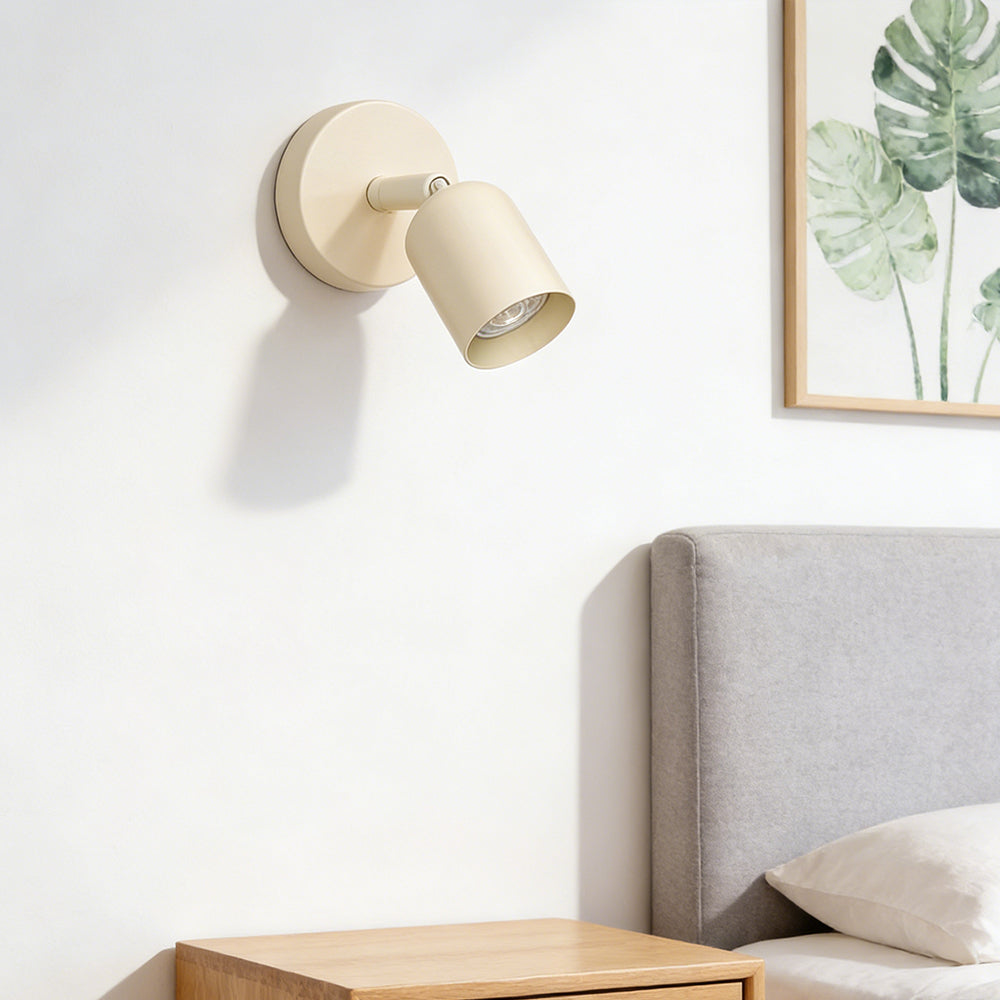 Matte Metal LED Wall Sconce, Adjustable Color Temperature Bedside Reading Light for Bedroom, Hallway, Staircase & Entryway | Lonoma
