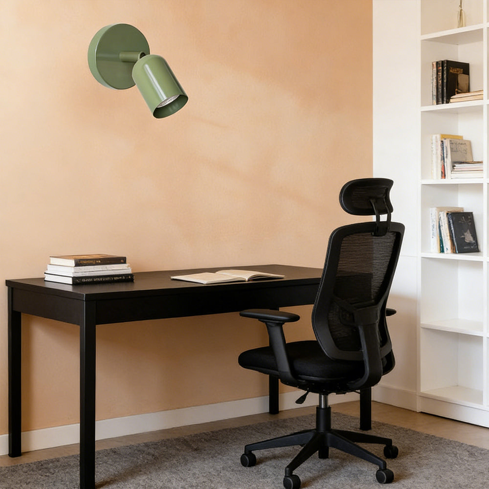 Matte Metal LED Wall Sconce, Adjustable Color Temperature Bedside Reading Light for Bedroom, Hallway, Staircase & Entryway | Lonoma