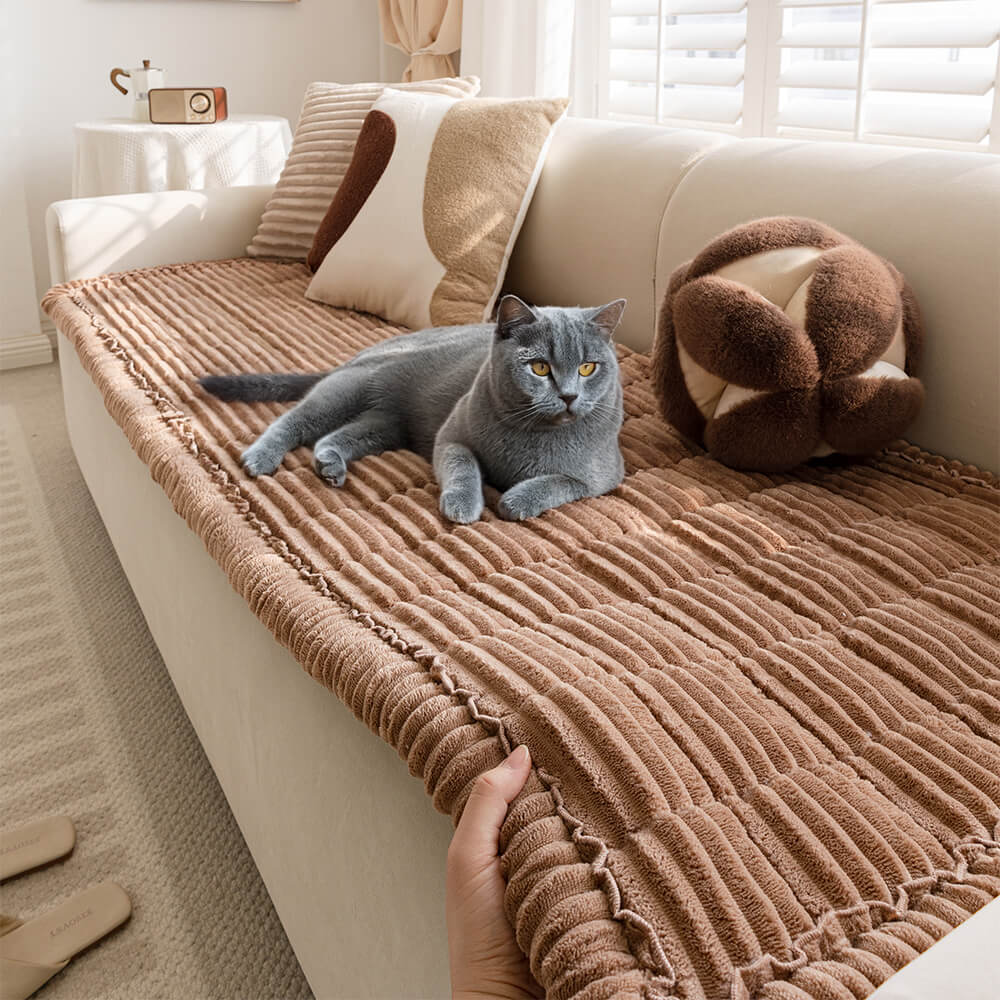 Pet Mat Flannel Non-Slip Sofa Cover Washable Dogs Cats Couch Protector Floor Car Seat Camping Mat | Koossa