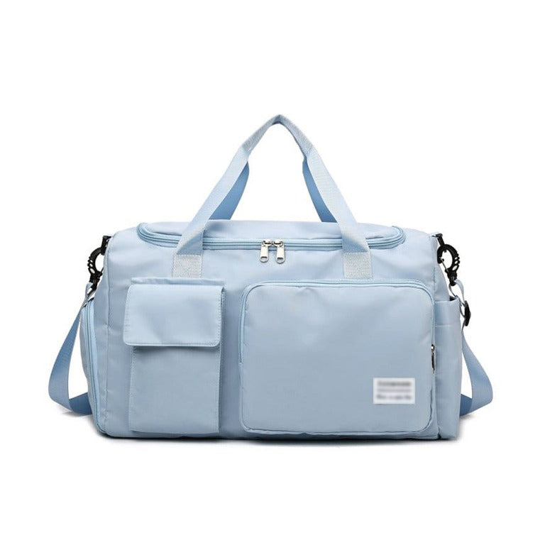 Sports Duffle Weekend Bag with Separate Shoe Compartment — Multi-Pocket Travel Holdall for Gym & Leisure | Koossa