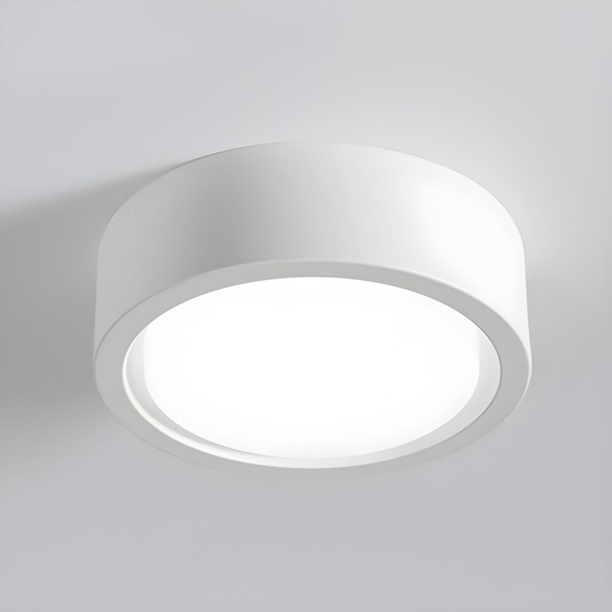 Surface Mount LED Ceiling Light Round 4–7 in Adjustable Color Temperature Black White for Kitchen Hallway Bedroom Living Room | Lonoma