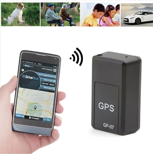 Magnetic Mini GPS Tracker, Real-Time Vehicle Tracking Device, Waterproof, SOS Alarm, Car Motorcycle Luggage Locator, Black | Lonoma