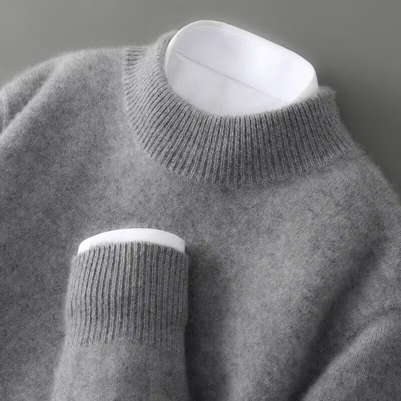 Women's Crew Neck Jumper in Timeless Classic Design — Versatile Everyday Knitwear for Effortless Elegance | Koossa
