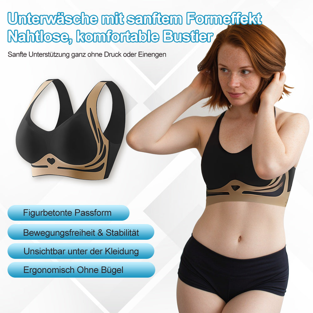 Women's Seamless Wireless Support Bra — Posture-Correcting Comfort Bra for All-Day Wear & Back Support | Koossa