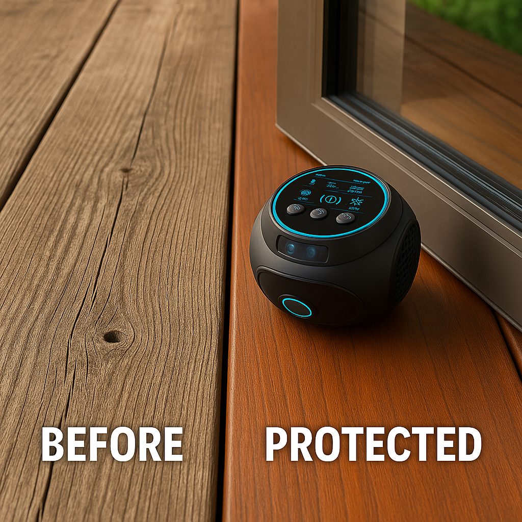 Ultrasonic Pest Repeller Plug-In with 4 Speakers – Chemical-Free Bug Control for Mosquitoes, Wasps, Flies – 3,197 sq ft Coverage – Safe | Lonoma