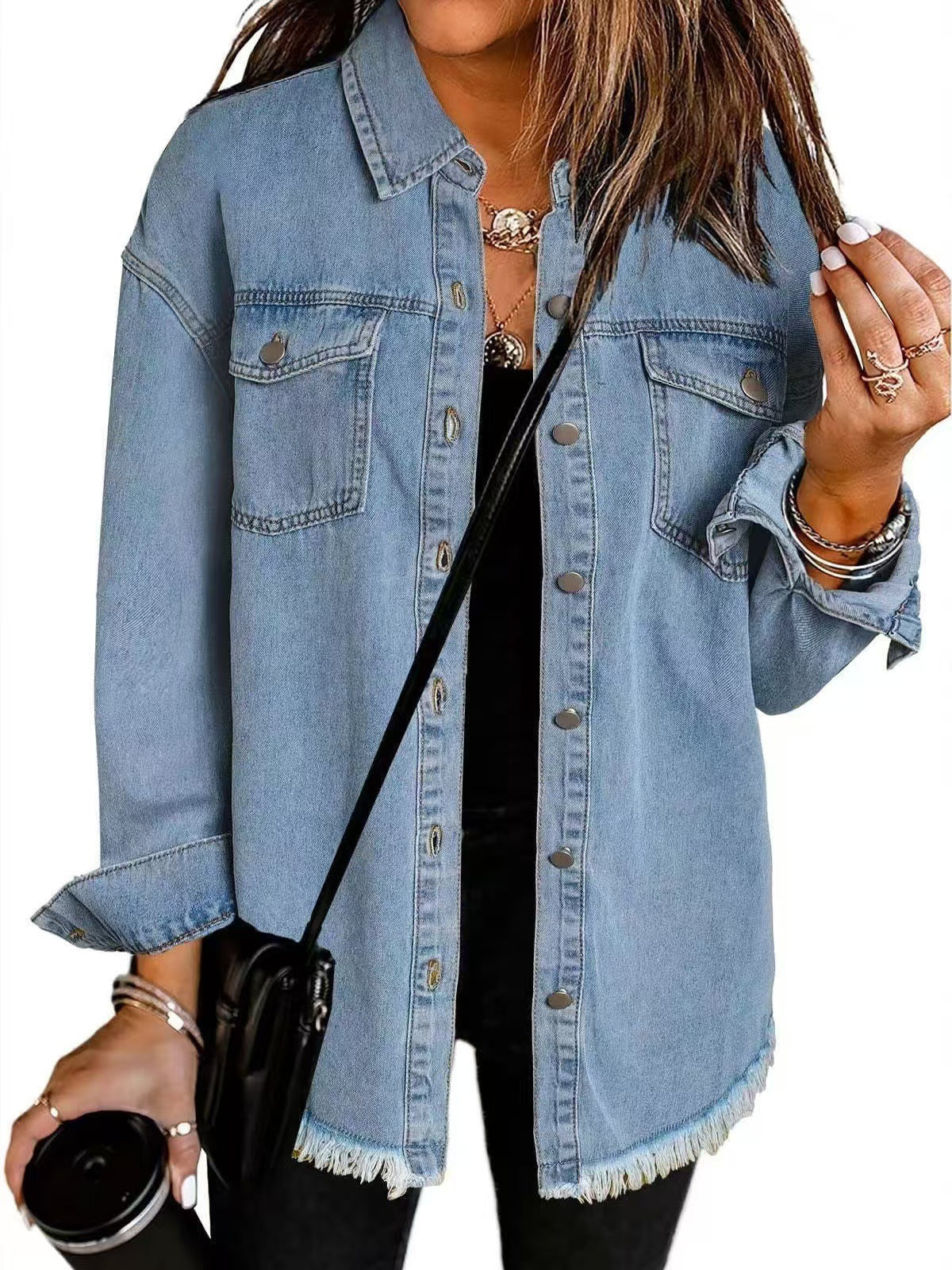 Women's Classic Denim Jacket — Timeless Everyday Outerwear in Premium Cotton for Effortless Style | Koossa