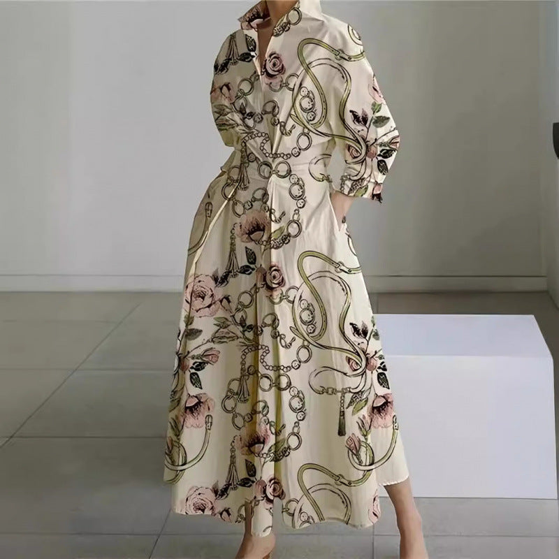 Women's Wrap Front Collared Maxi Dress in 14 Prints and Colours for Special Occasions and Everyday Elegance | Koossa