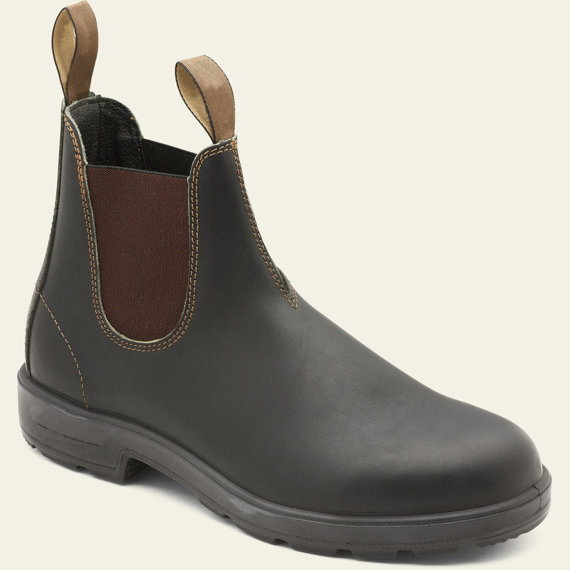 Chelsea Boots with Elasticated Panels and Rugged Sole | Slip-On Ankle Boots for Men and Women | Autumn Winter Footwear | Koossa