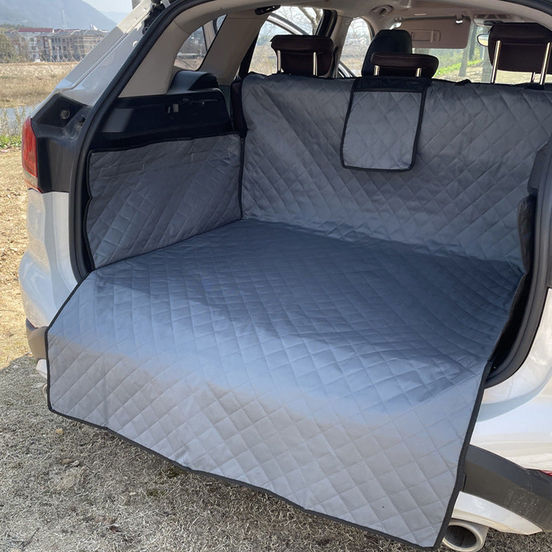 Dog Car Boot Liner Waterproof Quilted SUV Cargo Mat Non-Slip Washable Pet Trunk Protector Large Vehicle | Koossa