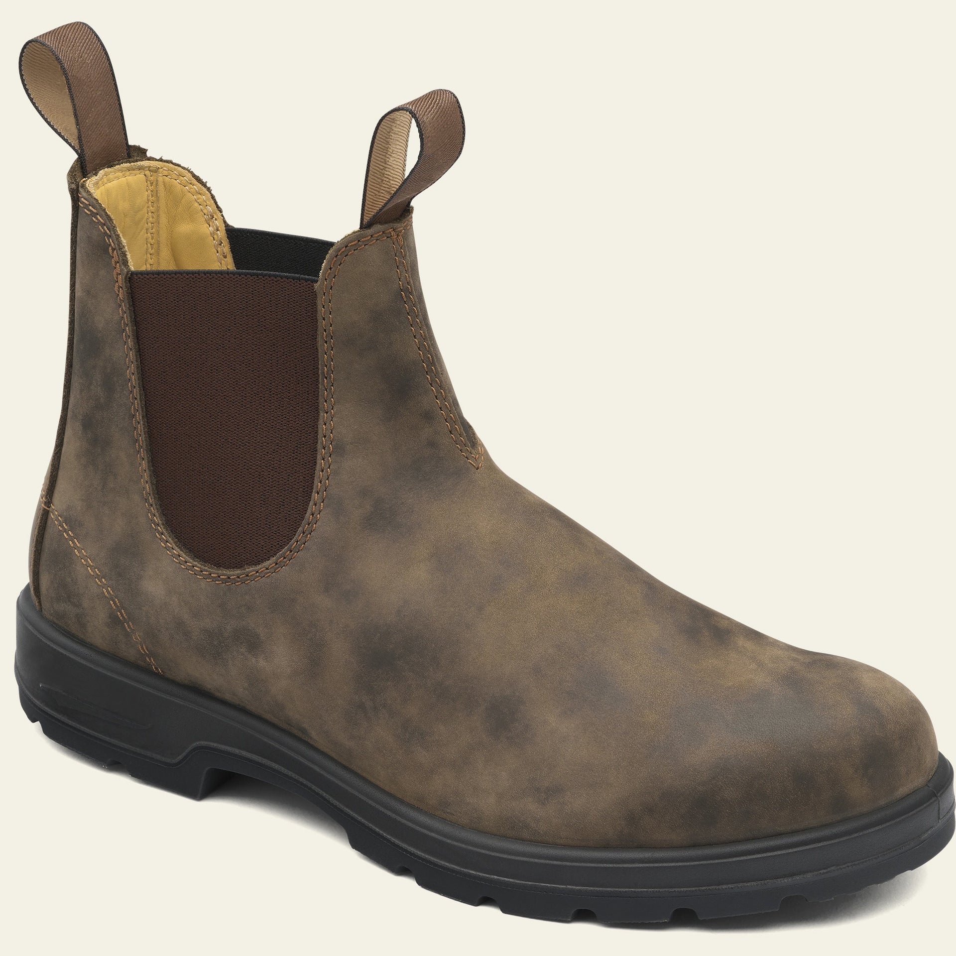 Chelsea Boots with Elasticated Panels and Rugged Sole | Slip-On Ankle Boots for Men and Women | Autumn Winter Footwear | Koossa