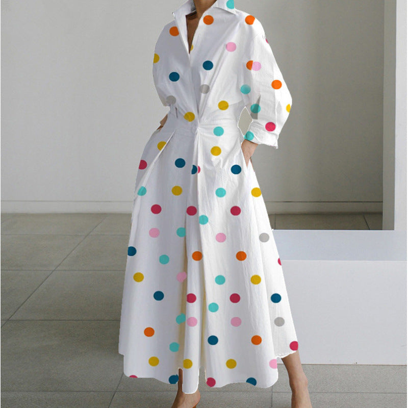 Women's Wrap Front Collared Maxi Dress in 14 Prints and Colours for Special Occasions and Everyday Elegance | Koossa