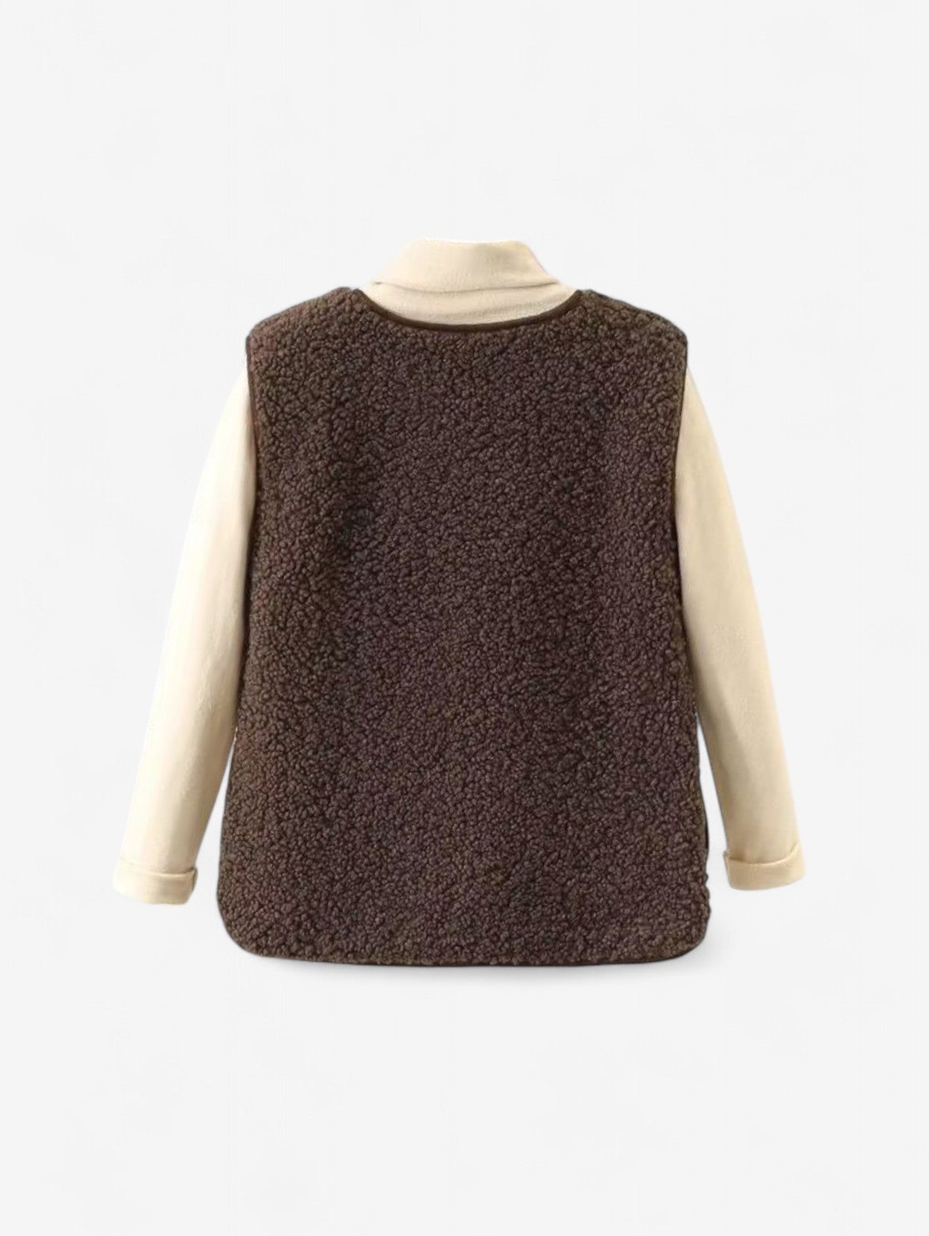 Women's Button-Front Quilted Gilet in Neutral Tones for Effortless Layering | Koossa