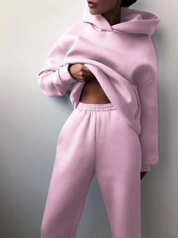 Women's Two-Piece Tracksuit Set with Zip Jacket and Elasticated Joggers — Casual Loungewear for Everyday Comfort | Koossa
