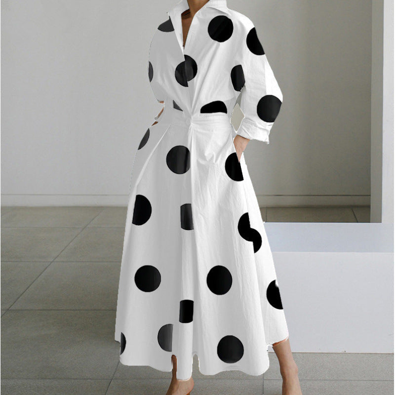 Women's Wrap Front Collared Maxi Dress in 14 Prints and Colours for Special Occasions and Everyday Elegance | Koossa