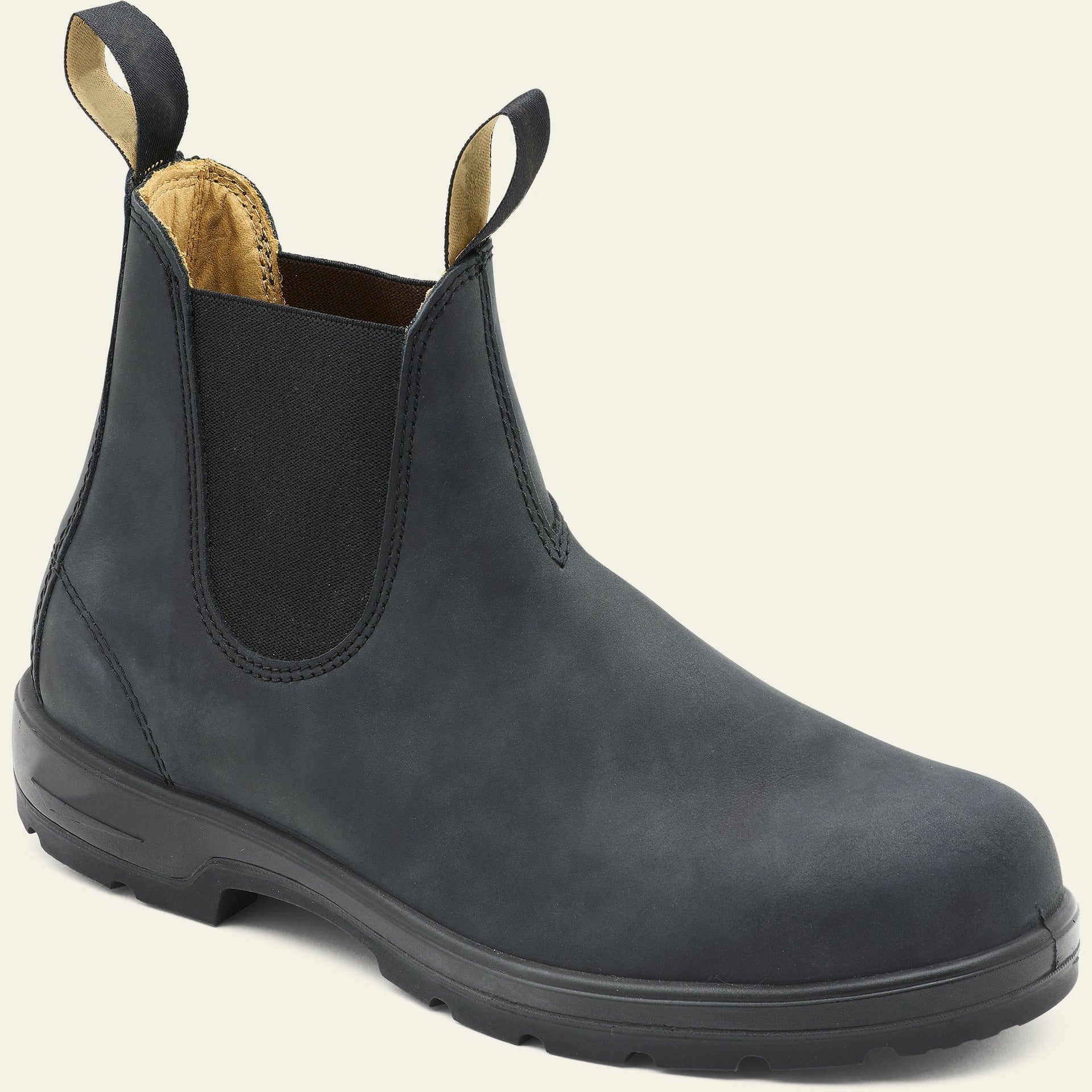 Chelsea Boots with Elasticated Panels and Rugged Sole | Slip-On Ankle Boots for Men and Women | Autumn Winter Footwear | Koossa