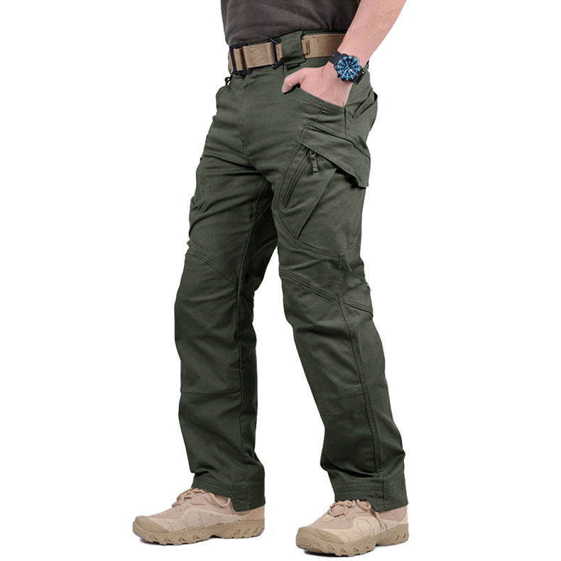 Women's Multi-Pocket Cargo Trousers with Ergonomic Knees — Practical Outdoor Trousers for Hiking & Active Days | Koossa