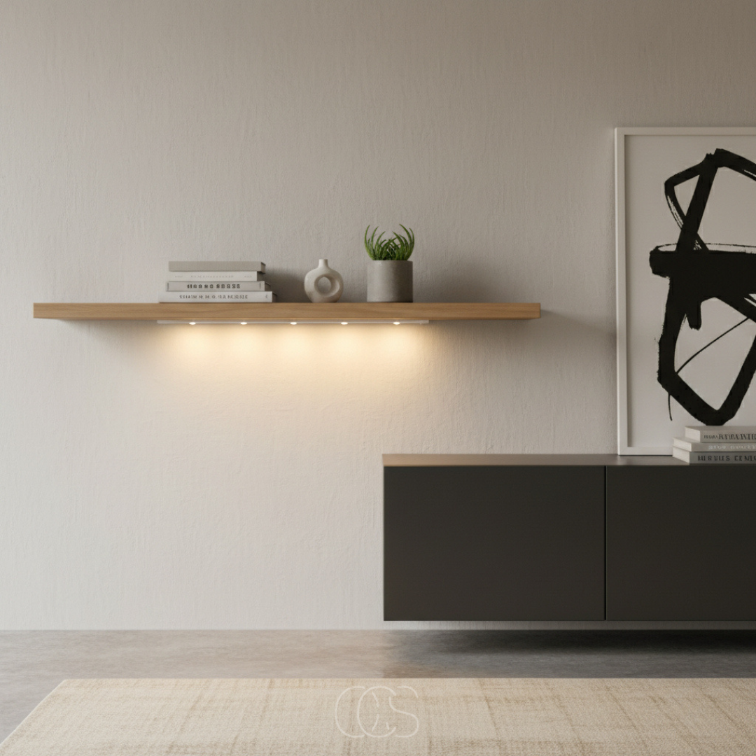 Réglette LED Sans Fil avec Détecteur de Mouvement Rechargeable USB-C Fixation Magnétique Placard Cuisine | Koossa
