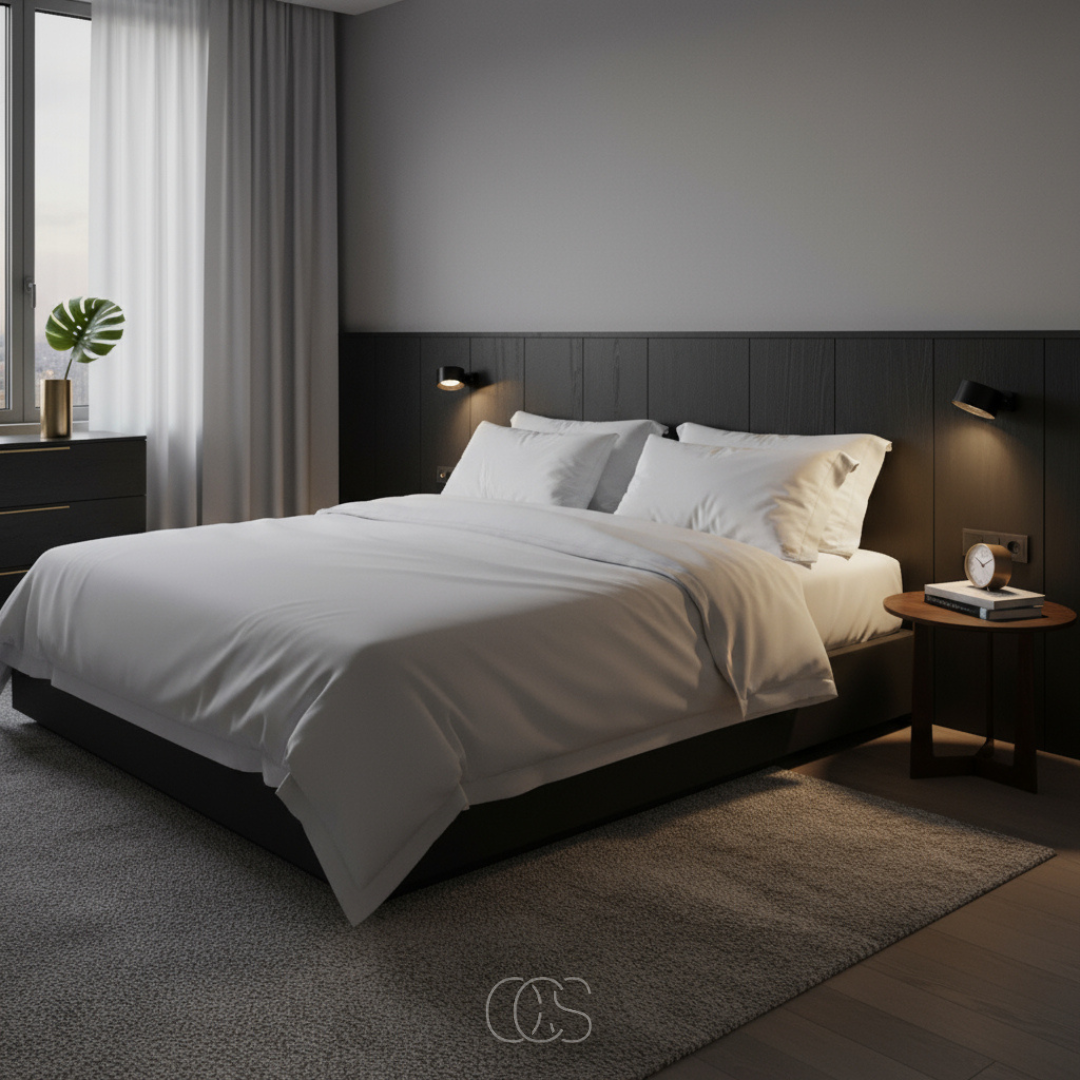Applique murale LED sans fil magnétique rechargeable tactile rotation 360° éclairage blanc chaud et froid | Koossa