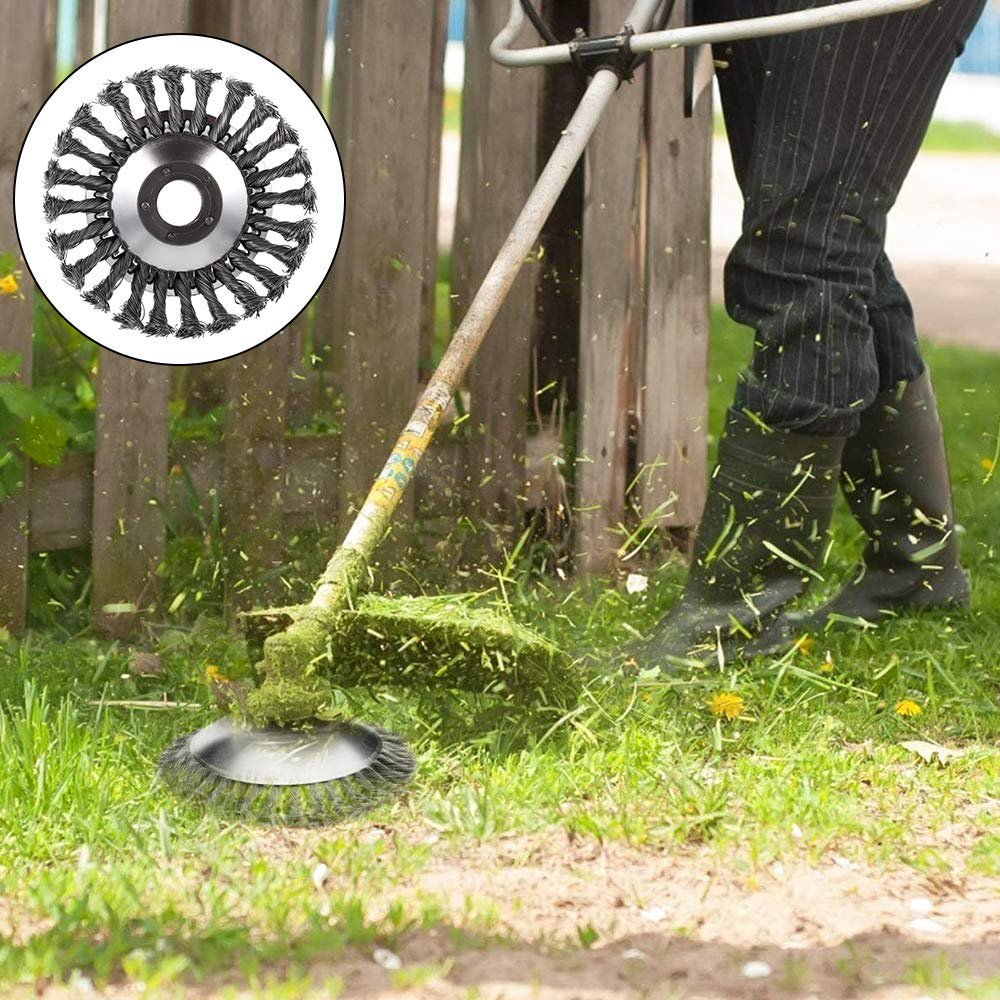 Tête de coupe universelle pour débroussailleuse thermique résistante chocs obstacles durs jardin entretien | Koossa