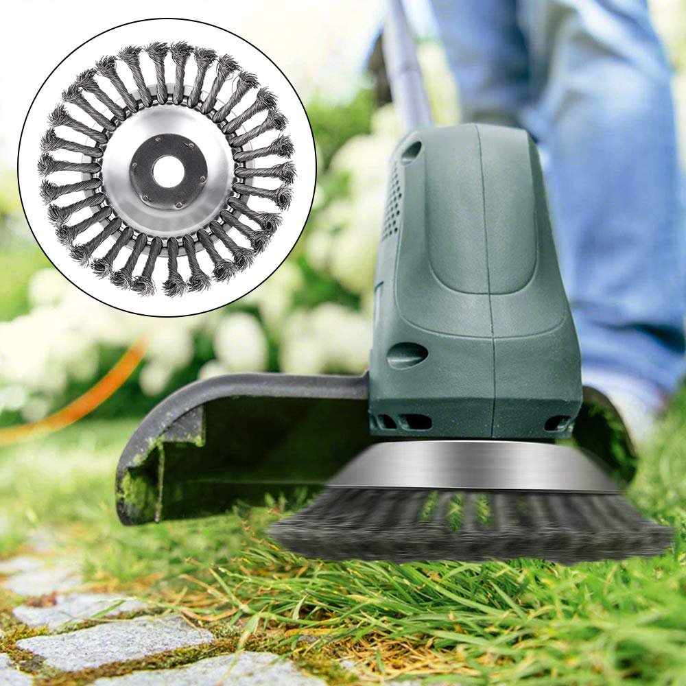 Tête de coupe universelle pour débroussailleuse thermique résistante chocs obstacles durs jardin entretien | Koossa