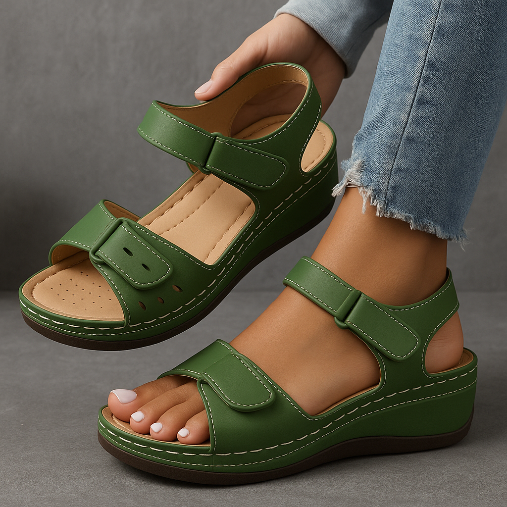 Women's Wedge Sandals — Supportive Summer Shoes for All-Day Comfort & Elegant Occasions | Koossa