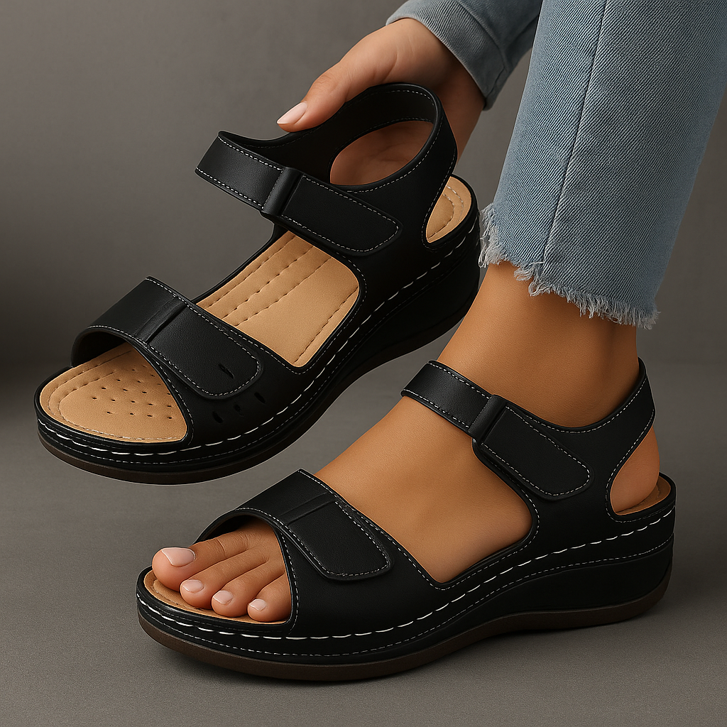 Women's Wedge Sandals — Supportive Summer Shoes for All-Day Comfort & Elegant Occasions | Koossa