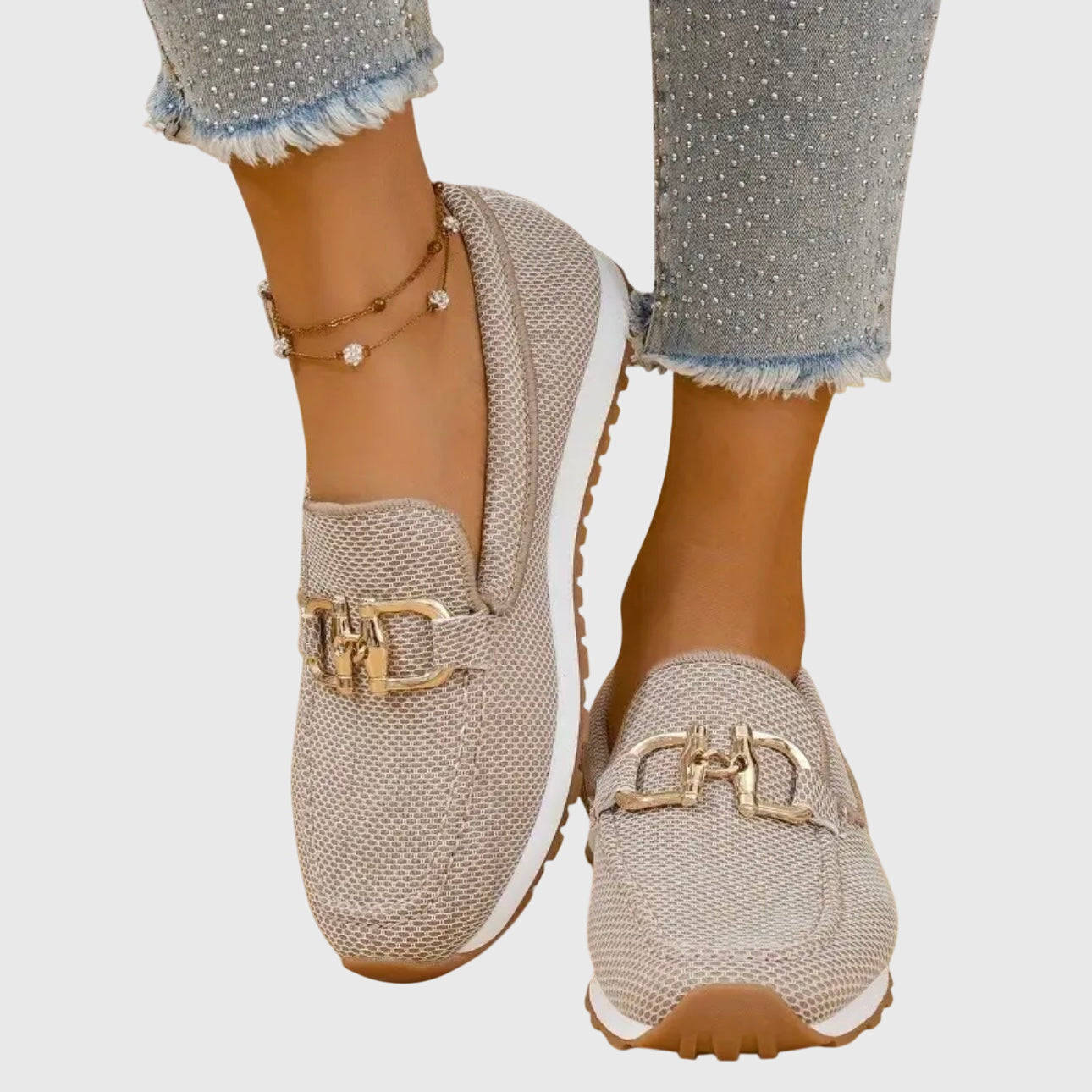 Women's Ergonomic Slip-On Shoes — Comfortable Everyday Footwear with Supportive Footbed & Cushioned Sole | Koossa