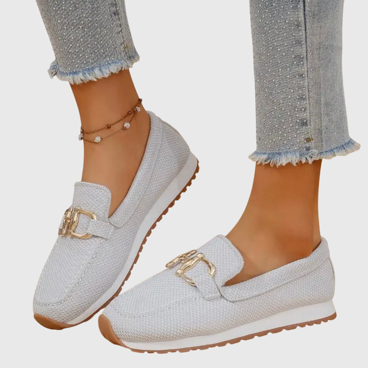 Women's Ergonomic Slip-On Shoes — Comfortable Everyday Footwear with Supportive Footbed & Cushioned Sole | Koossa
